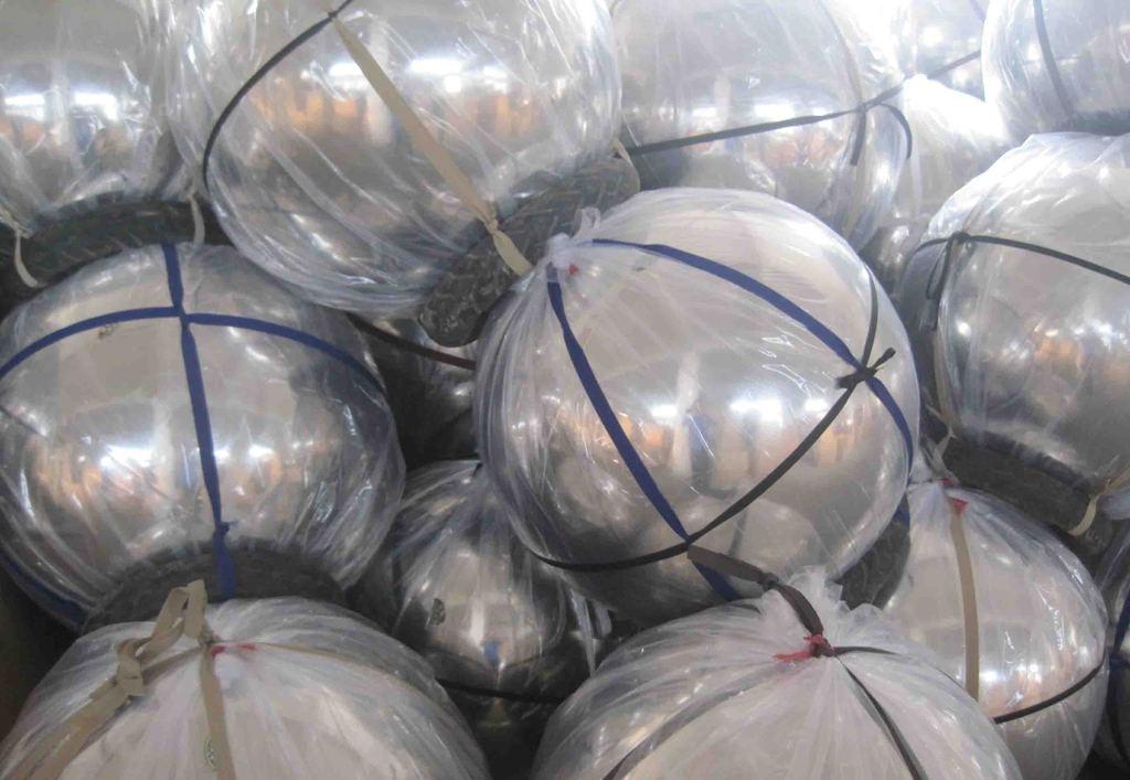 江蘇翰林、直徑1米2不銹鋼圓球、直徑1米5不銹鋼空心球