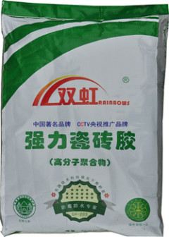 廠家批發直銷家裝專用雙虹強力瓷磚膠