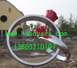 大型不銹鋼雕塑、公園雕塑