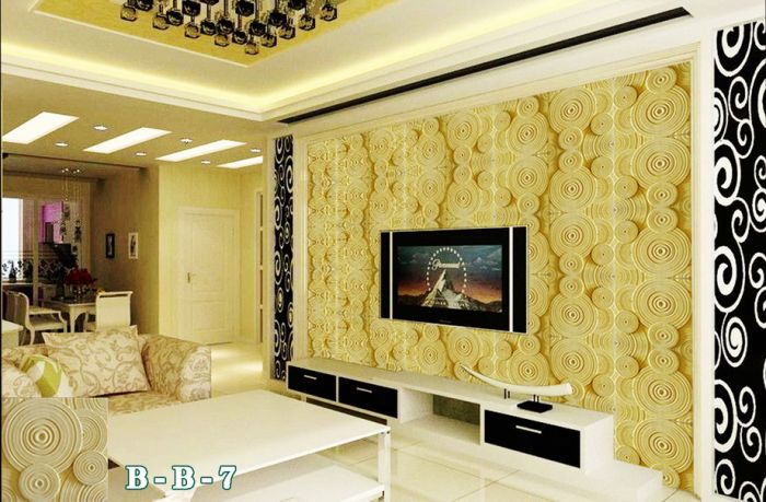 撫順市百瑞德背景墻效果8