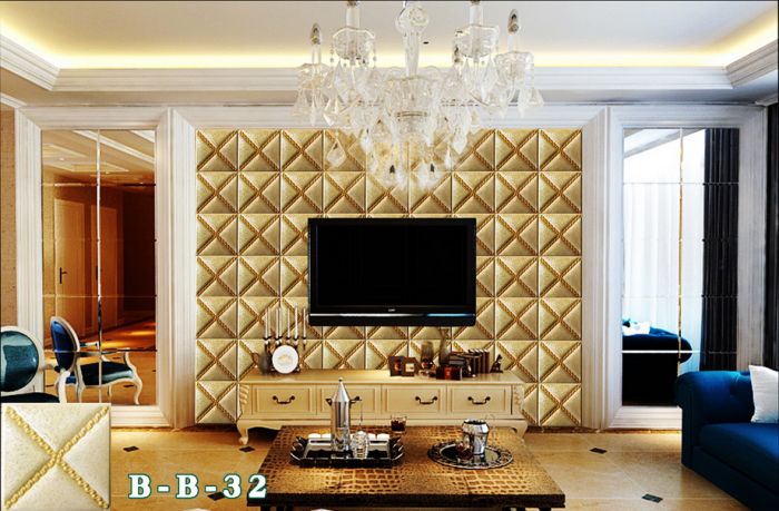 撫順市百瑞德背景墻效果12