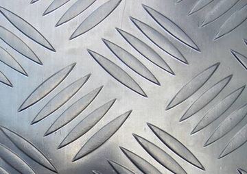 五條筋花紋鋁板，鋁合金花紋板