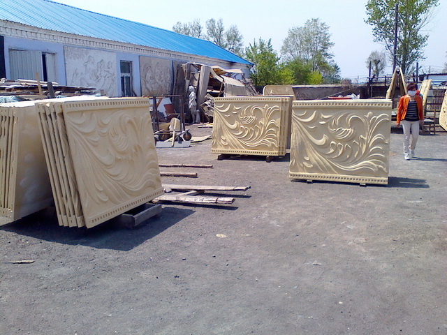 遼陽市嘉恒置業聯排別墅浮雕工程07