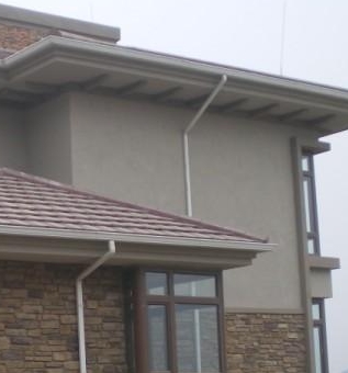 PVC成品屋檐排水系統