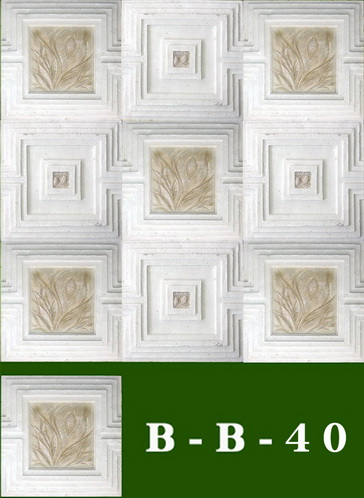 撫順市百瑞德砂巖藝術背景墻系列40