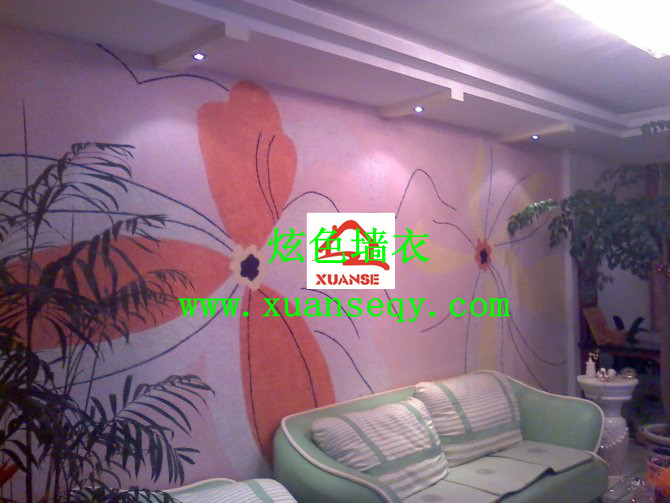 “炫色墻衣”一次成型，省時(shí)省錢，您值得擁有！