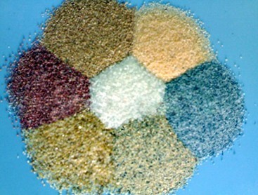 大量供應環氧地坪專用彩砂 染色彩砂 真石漆彩砂