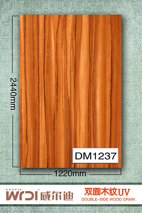 供應櫥柜門板雙面木紋UV板沈陽威爾迪