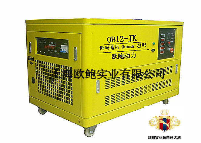 12KW大功率汽油發電機