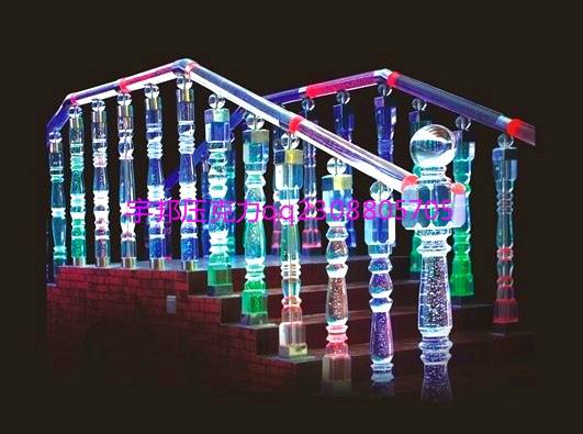 大量供應精美有機玻璃制品亞克力制品-扶手樓梯