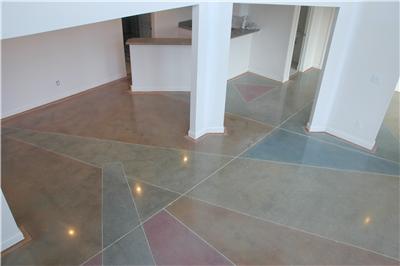 彩色藝術酸著色地坪