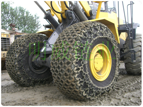 赤峰地區(qū)供應(yīng)各種規(guī)格型號裝載機保護鏈|輪胎防滑鏈