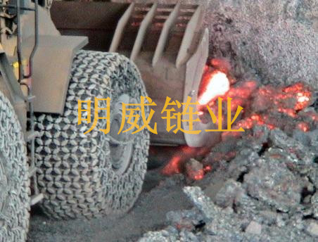 天津明威鏈業供應超長使用壽命的耐磨王鏟車保護鏈|裝