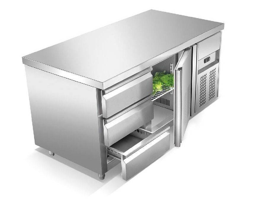 保鮮工作臺_冷藏工作臺_濱順工作臺