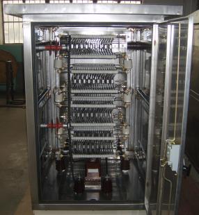 13.8KV柴油發電機中性點接地電阻柜