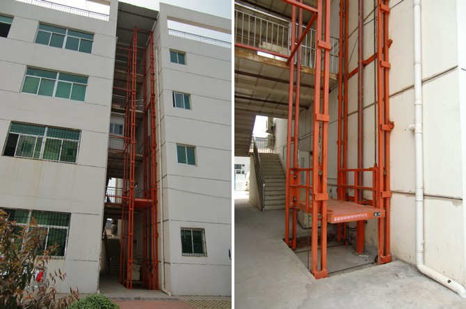 油缸鏈條式升降機