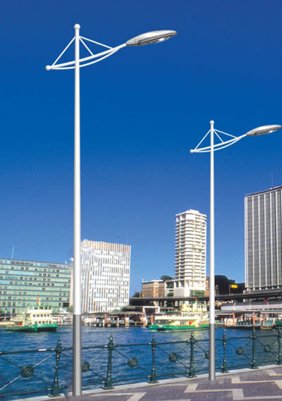 LED路燈桿比傳統路燈更具購買力