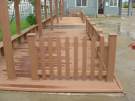 壽光金瑞達PE木塑118*118立柱