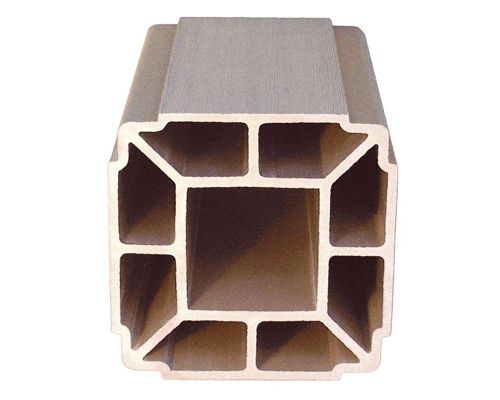 壽光金瑞達PE木塑100*100立柱帶方孔