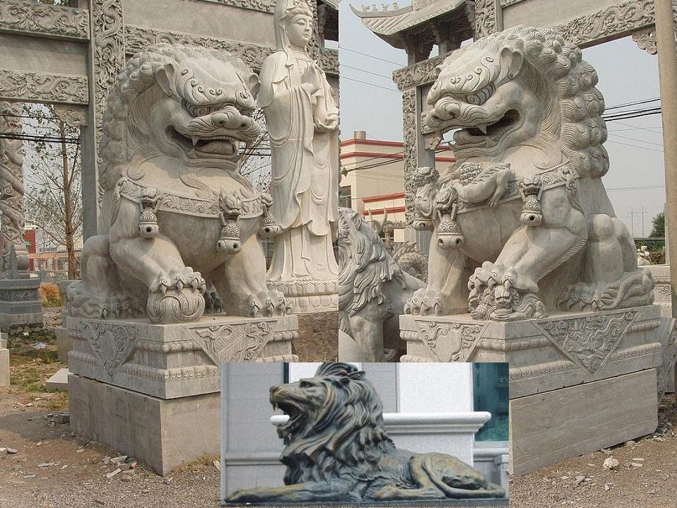 石獅子，天安門獅,京獅港獅