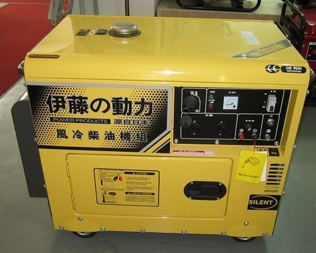 5KW靜音柴油發電機 伊藤動力YT6800T價格