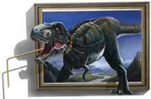 3D立體畫價格 立體畫廠家 科幻3D畫展策劃設計