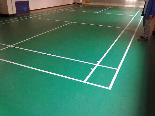羽毛球塑膠地板，羽毛球場地地膠