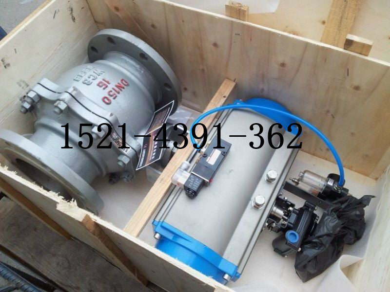 Q641F-16P氣動不銹鋼法蘭球閥