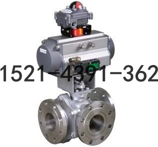 Q644F-16C、Q645F-16P氣動三通法蘭