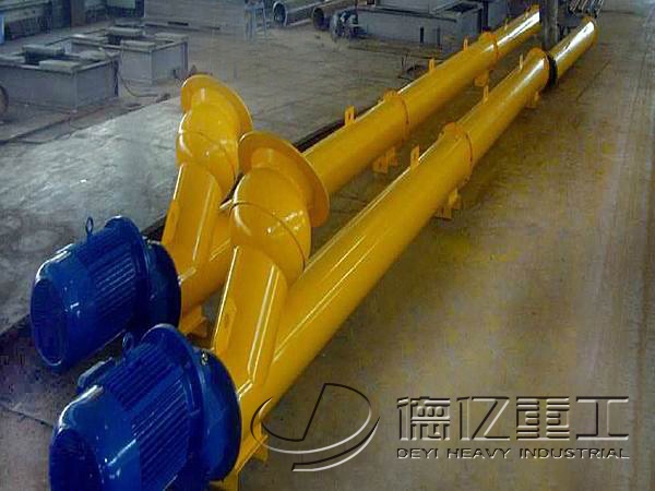 螺旋輸送機/徳億加氣混凝土設備之螺旋輸送機介紹