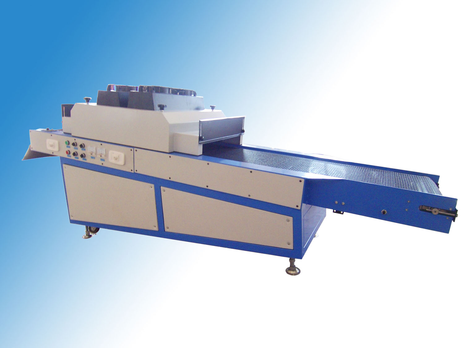 小型膠印機(jī)對接UV固化機(jī)