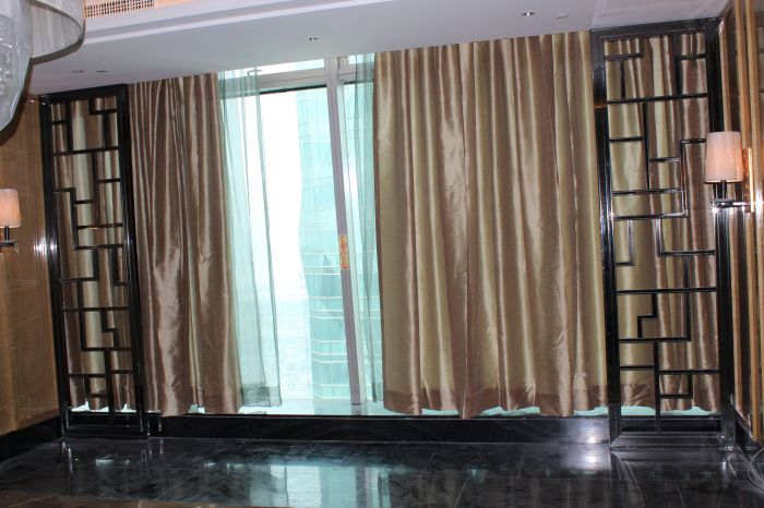 贛州黑鈦不銹鋼屏風/別墅大廳隔斷