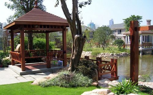 本溪防腐木、碳化木批發及園林景觀設計安裝