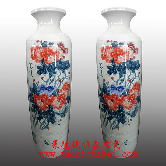 開業(yè)喬遷禮品送陶瓷大花瓶、景德鎮(zhèn)大花瓶批發(fā)廠家
