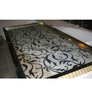 供應不銹鋼玫瑰金屏風、真空電鍍古銅屏風