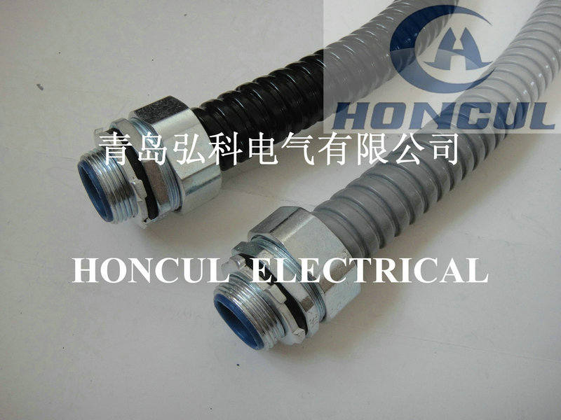 外牙包塑軟管接頭，蛇皮管終端接頭標(biāo)準(zhǔn)