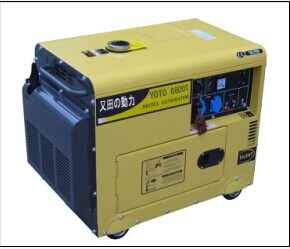 5KW電啟動三相靜音柴油發電機