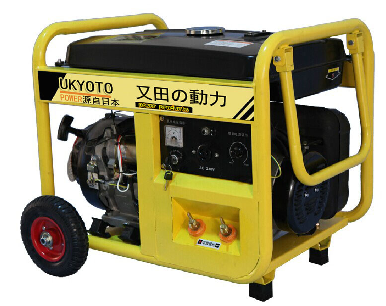 甘肅190A汽油發電電焊機