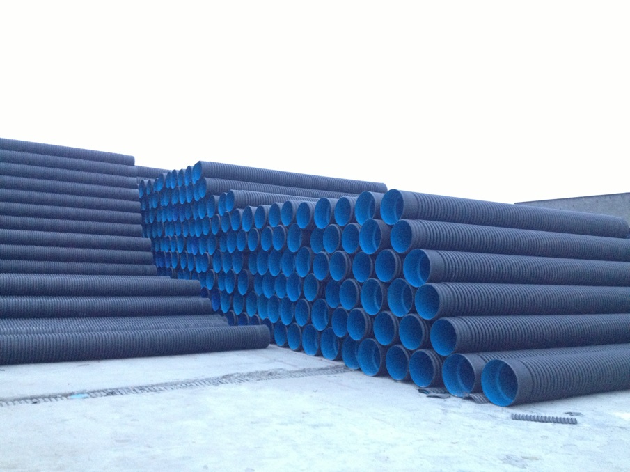 供應樂山現貨HDPE雙壁波紋管，成都PE管廠家