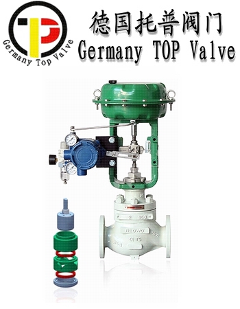 進口氣動單座調節閥