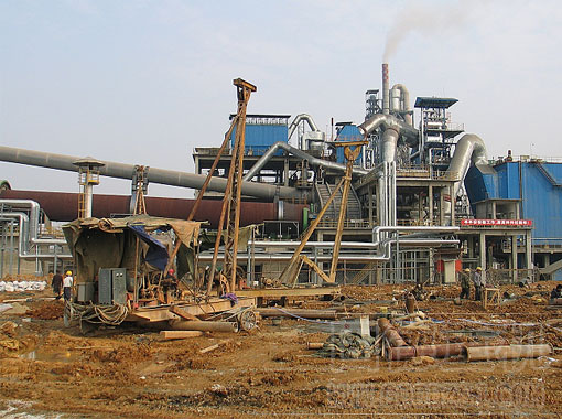 冶金回轉窯結后圈表現現象y