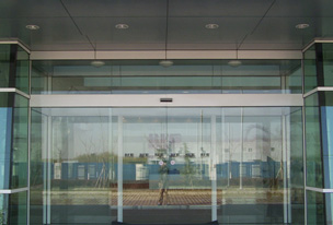 上海浦東區外高橋感應門維修  多瑪黑色探頭更換