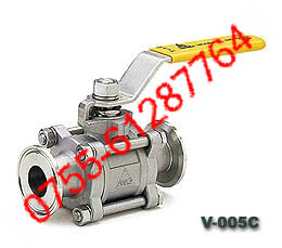 臺(tái)灣中鼎V-005C衛(wèi)生級(jí)球閥，衛(wèi)生級(jí)不銹鋼球閥