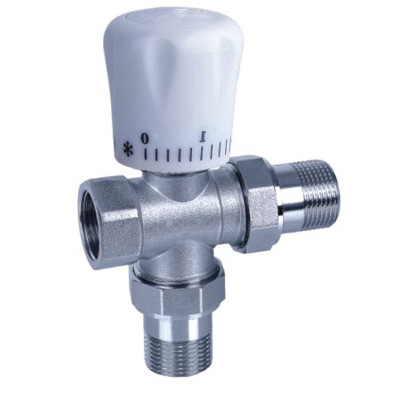 黃銅三通溫控調節閥