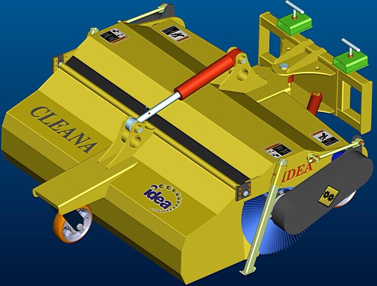 装载机大型前进式清扫器