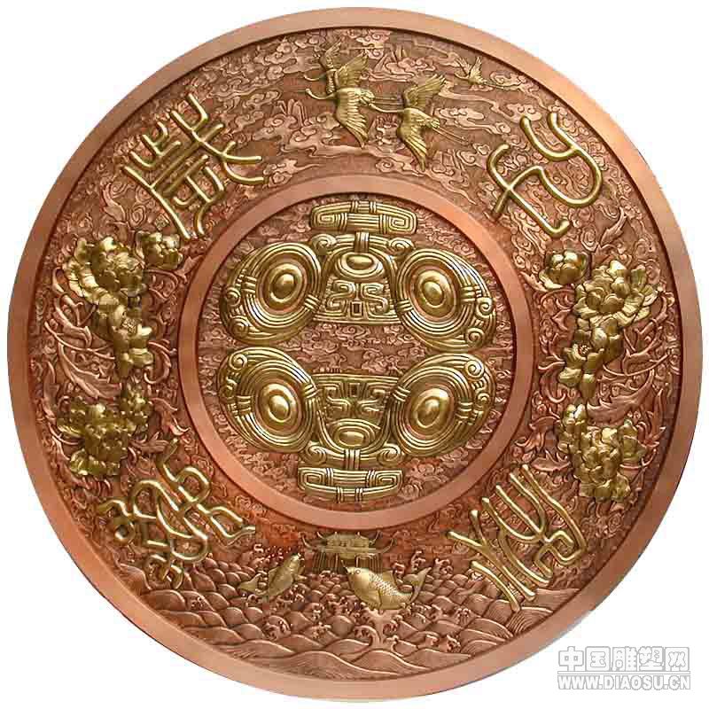 石雕和諧玉璧，文化廣場(chǎng)石雕，嘉祥石雕，城市雕塑，小