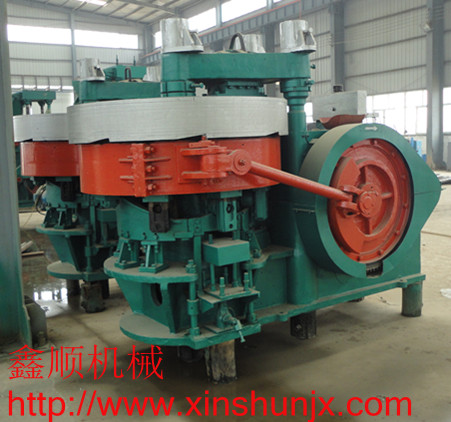 河南鑫順八孔盤式制磚機制造批發商