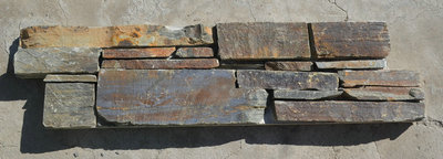 水泥文化石-銹色板巖