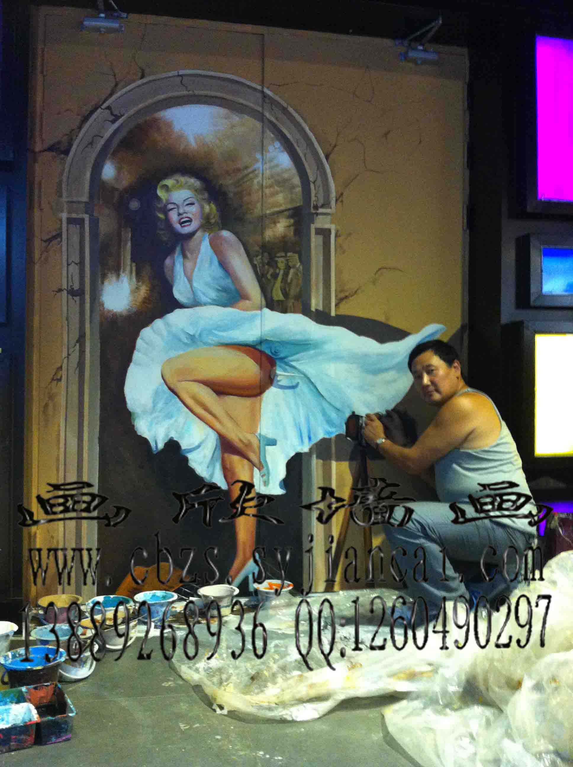 年啟賀3D立體畫、國(guó)畫