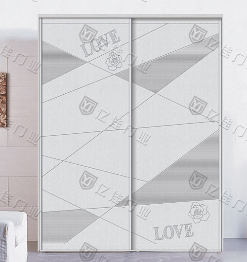 衣柜移門-精雕系列，YJ-073